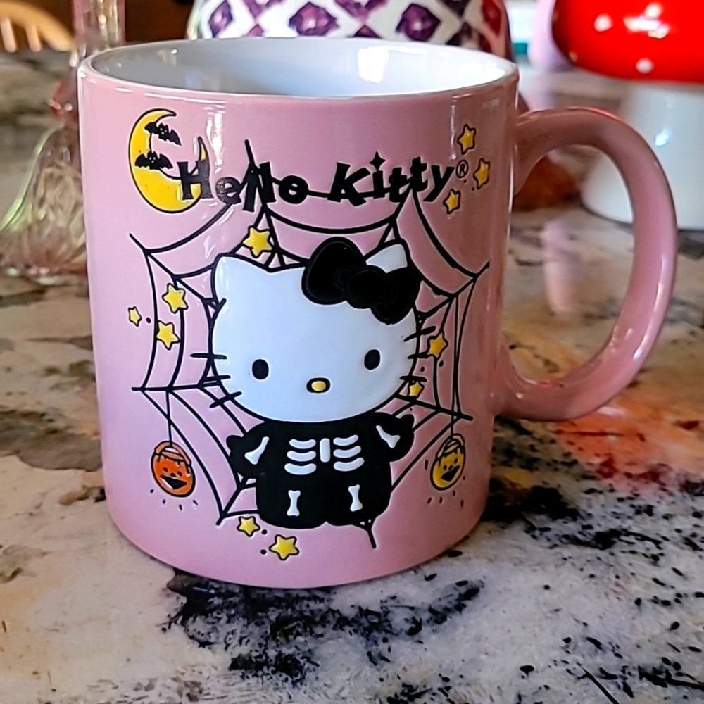 Hello kitty mug Halloween